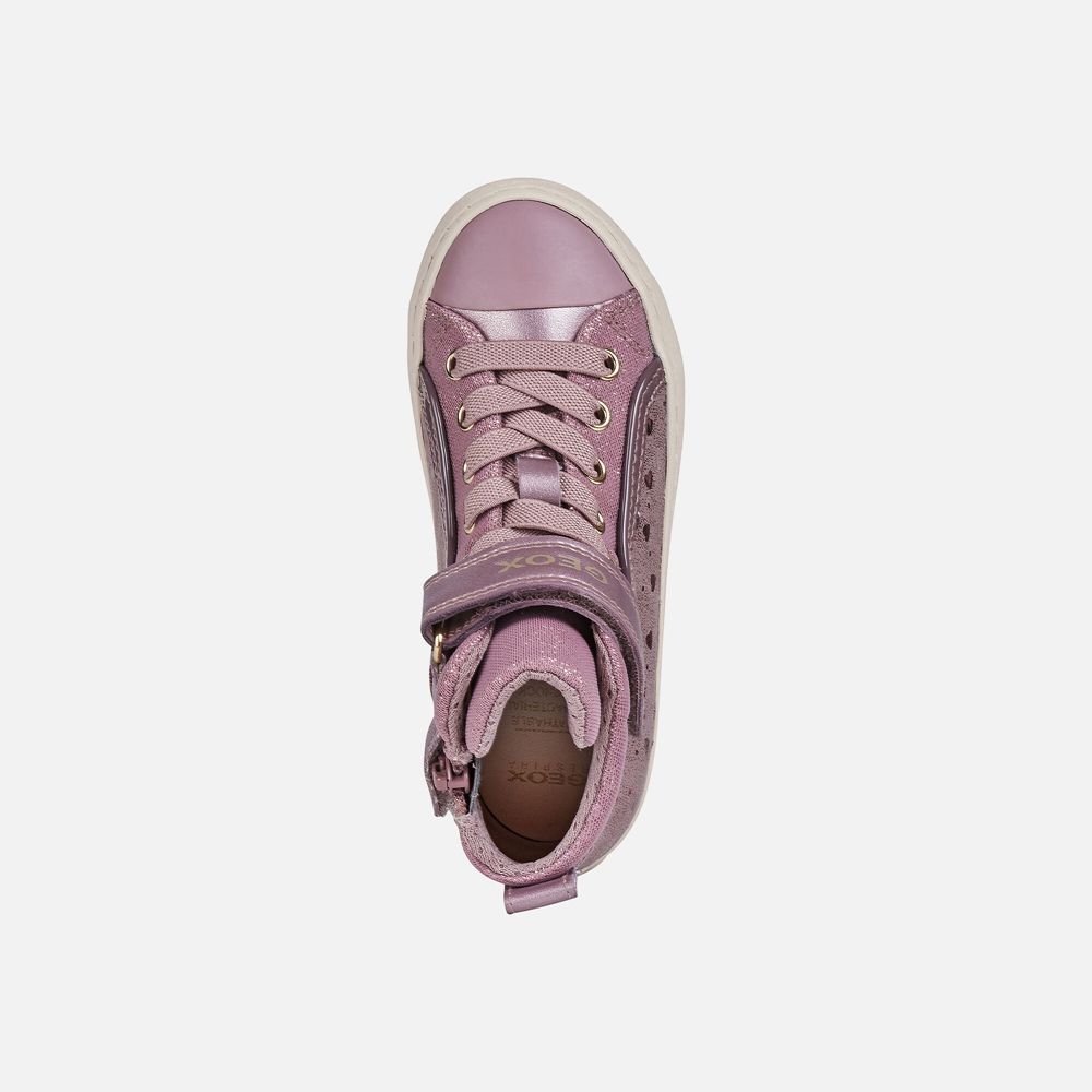 Geox Sneakers Pink Kalispera - Geox Girls Shoes - KSOFPT631